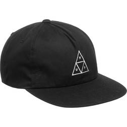 HUF Triple Triangle Snapback Cap - Black