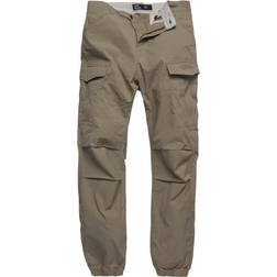 Vintage Industries Stretchbyxa Med Mudd - Beige