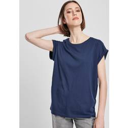 Urban Classics Ladies Ladies Extended Shoulder Tee dimyellow