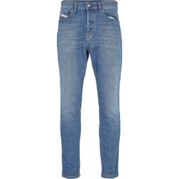 Diesel Defining Tapered Jeans - Sort
