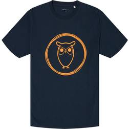 Knowledge Cotton Apparel Owl tee