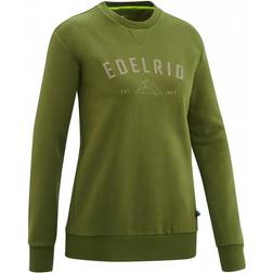 Edelrid Donna Maglione Spotter Crew - Verde Oliva