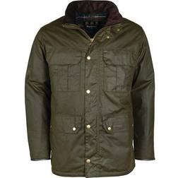 Barbour Malcolm Waxed Jacket Archive Olive