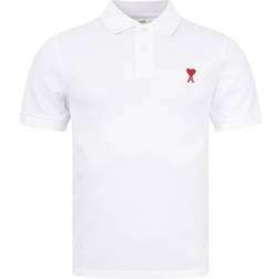 Ami Paris Ami de Coeur Polo Shirt - White