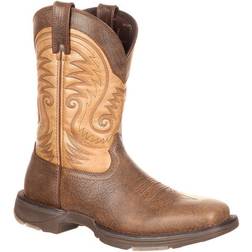 Durango UltraLite Ladies Sq Toe Emerald Boots