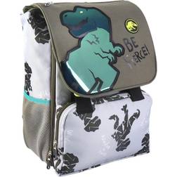 MOCHILA ESCOLAR GRANDE EXTENSIBLE JURASSIC PARK