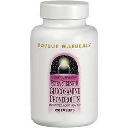 Source Naturals Glucosamine Chondroitin Extra Strength 600/750mg, 60 Tablets"