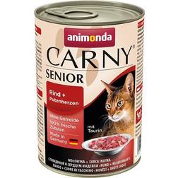 animonda Carny Senior Beef And Turkey Hearts 400 G