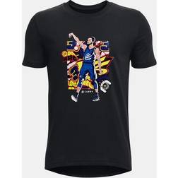 Under Armour Curry Multi Animated children's T-shirt, Black