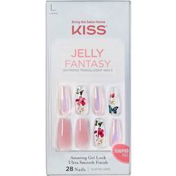 Kiss Gel Fantasy Jelly Nails Jelly Cookie 28-pack