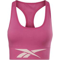 Reebok Wor Seamless Bra - Ropa Sujetador deportivo Fitness Rojo