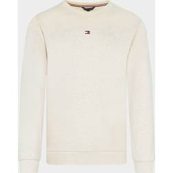 Tommy Hilfiger Icons Logo Relaxed Fit Track Sweatshirt HEATHERED OAT