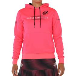 Bullpadel Renieba Dame Hoodie 499 Carmesi Fluor