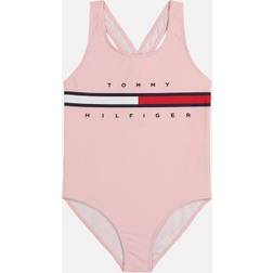 Tommy Hilfiger Girl's Little Kids' Flag Swimsuit