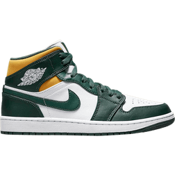 NIKE Air Jordan 1 Mid M - Noble Green/White/Pollen