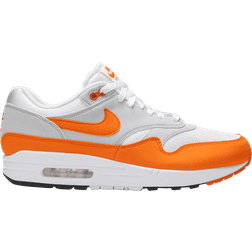 NIKE Air Max 1 - White/Magma Orange/Neutral Grey/Black