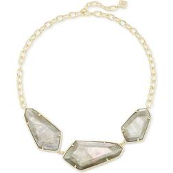 Kendra Scott Women's Violet Mother Of Pearl Statement Necklace Violet