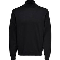 Only & Sons Pull À col roulé Homme Taille Noir Wyler 22020879