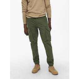 Only & Sons Kim Cargo PG 0490 Olive Night Blau