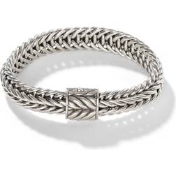 John Hardy Kami Chain 12MM-15MM Bracelet in Sterling 6.25"