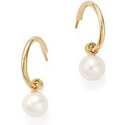 Saks Fifth Avenue Drop Earrings - Gold/Pearls