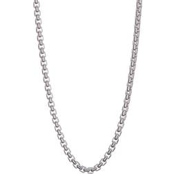 Effy Men's Sterling Round Box Chain Necklace