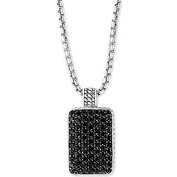 Effy Men's Sterling & Spinel Pendant Necklace