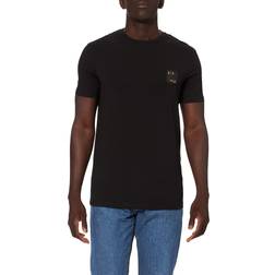 Armani Exchange Herren Kurzarm T-Shirt - Anthrazit