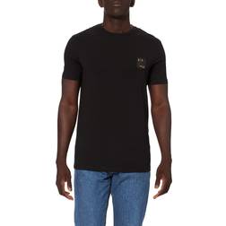 Armani Exchange T-shirt Slim Fit Jersey - Nero