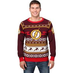 DC Comics Flash Logo Ugly Sweater