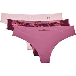 Under Armour Ps Thong 3pack Print Pace Pink Female