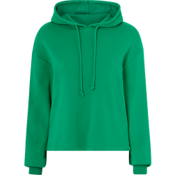 Pieces Women's long-sleeve tracksuit sweatshirt, Emerald