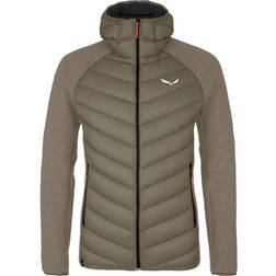 Salewa Fanes Sarner Down Hybrid Jacket - Brown Bungee Cord