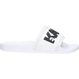 Karl Lagerfeld Kondo Logo Slide - White