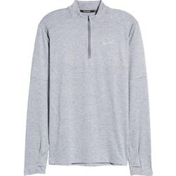 NIKE Dri-Fit Element 1/2-Zip Running Top Men's - Smoke Grey/Grey Fog/Heather