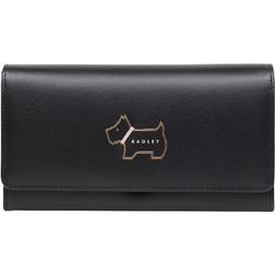 Radley Heritage Dog Outline Large Flapover Matinee - Black