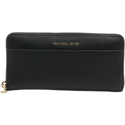 Michael Kors Jet Set Pocket Continental Wallet - Black