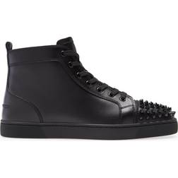 Christian Louboutin Lou Spikes High Top M - Black