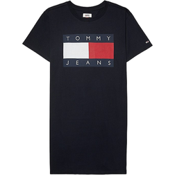 Tommy Hilfiger Short-Sleeve Flag T-shirt Dress - Sky Captain