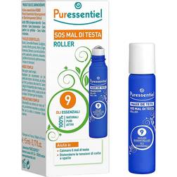 Puressentiel Maux de Tête Headache Roller With 9 Essential Oils