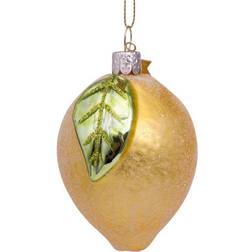 Vondels VONDELS Glaskugle Citron Juletræspynt