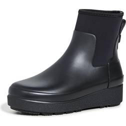 Hunter Refined Creeper Chelsea Boots - Black