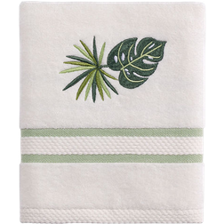 Avanti Viva Palm Guest Towel White (71.12x40.64)