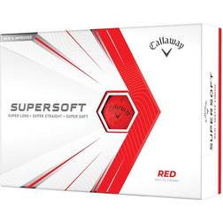 Callaway Golf Supersoft 12-pack - Red
