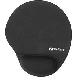 Sandberg Memory Foam Mousepad with Wrist Support Round