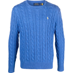 Polo Ralph Lauren Polo Pony Cable-knit Cotton Jumper Men - Dockside Blue Heather