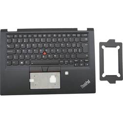 Lenovo Chicony Bærbar tastatur til udskiftning Sort