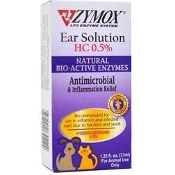 Zymox Enzymatic Ear Solution with 0.5% Hydrocortisone