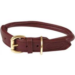 Weatherbeeta Rolled Leather Dog Collar Colour