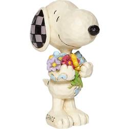 Peanuts Mini Snoopy With Flowers by Jim Shore Statue